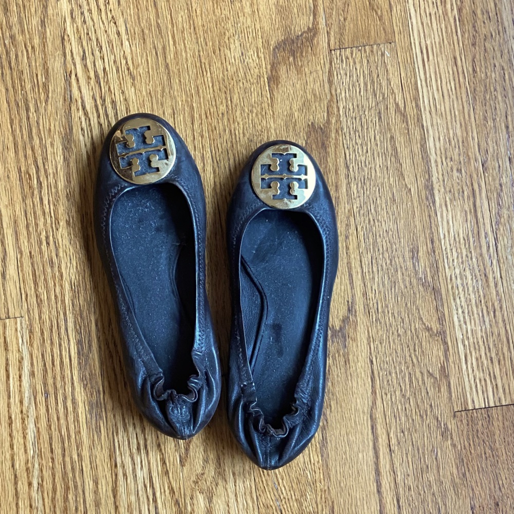 Tory Burch ballet flats brown women’s size 9